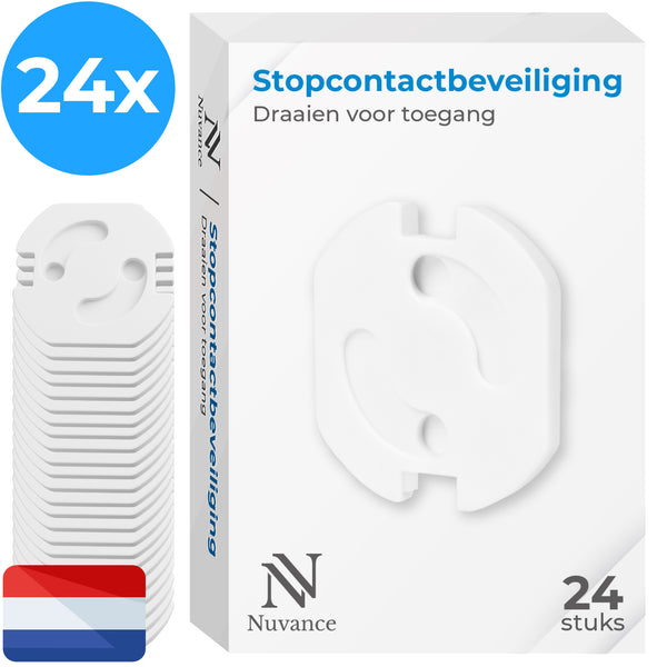 Stopcontactbeveiliging 24 Stuks - Nederland