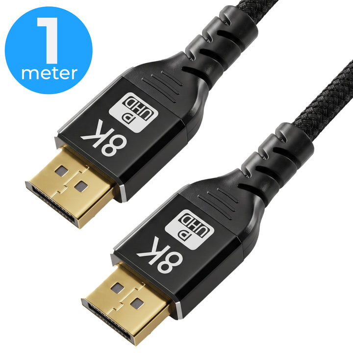 Displayport Kabel 1 Meter Zwart