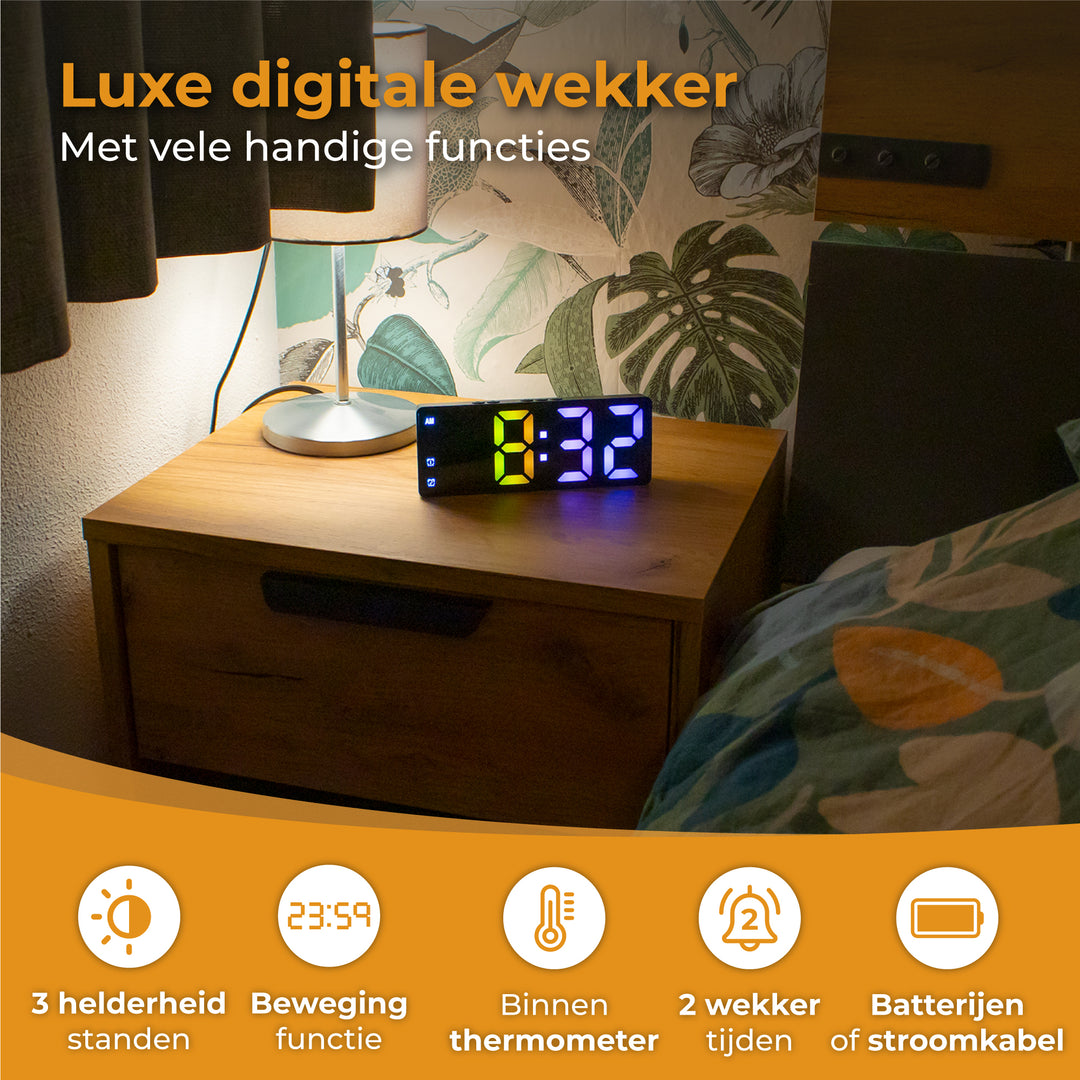 Digitale Wekker Kleur Display