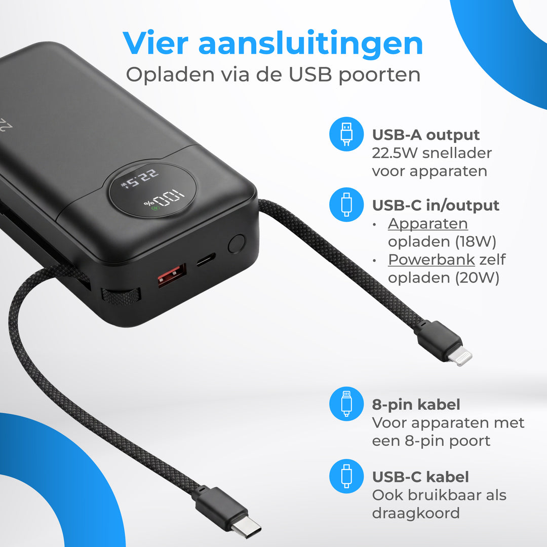 Powerbank 30.000 mAh