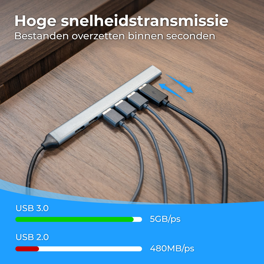 USB HUB 3.0 - 7 Poorten