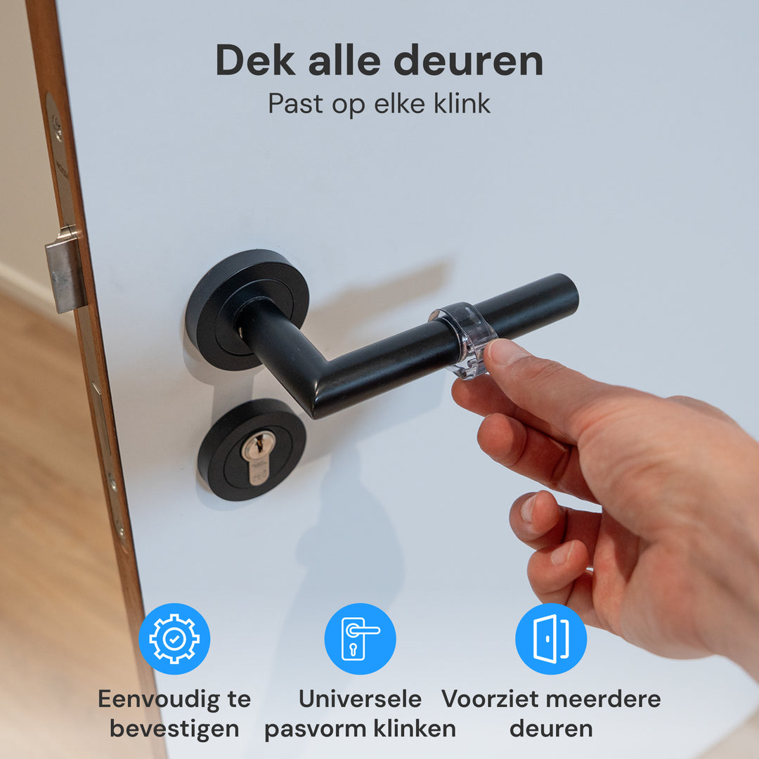 Deurstopper transparant