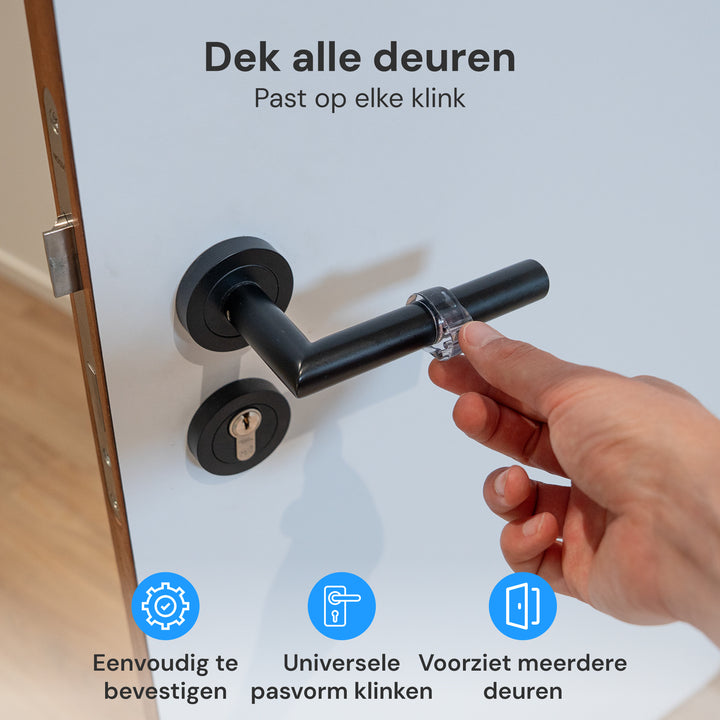 Deurstopper transparant