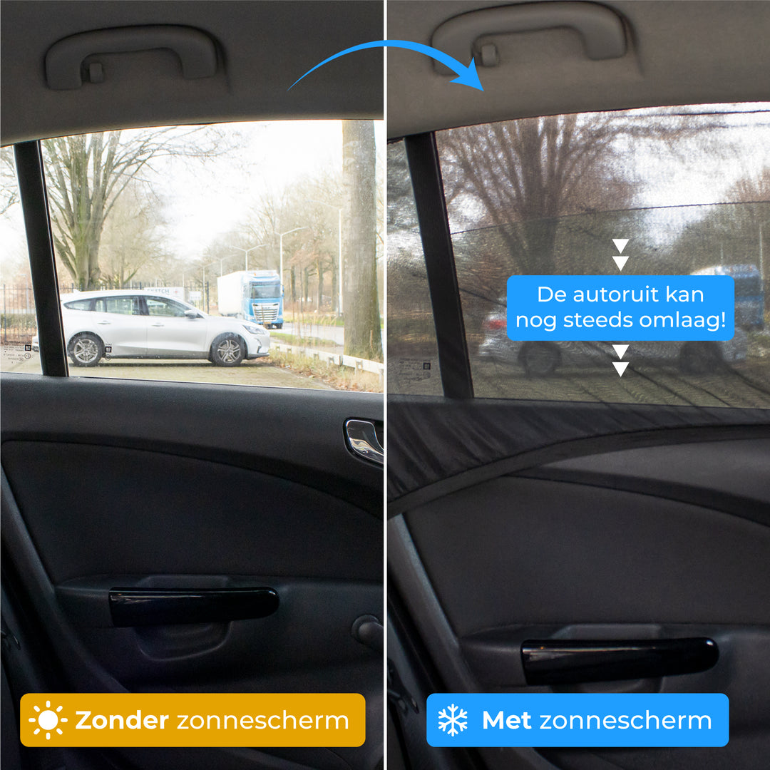 Auto Zijruit Zonneschermen