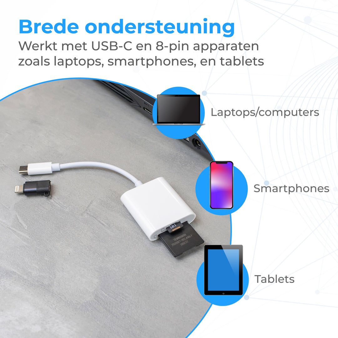 SD Kaart Lezer Wit