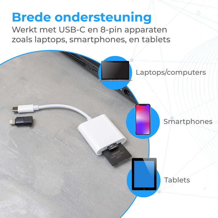 SD Kaart Lezer Wit