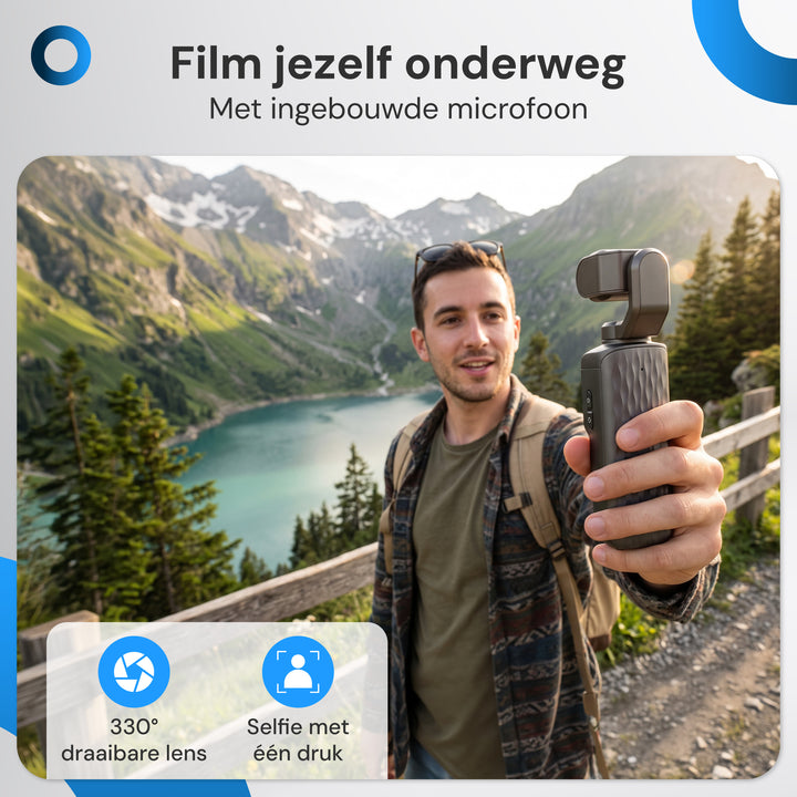 Pocket Camera - 4K Ultra HD - Mini Camera