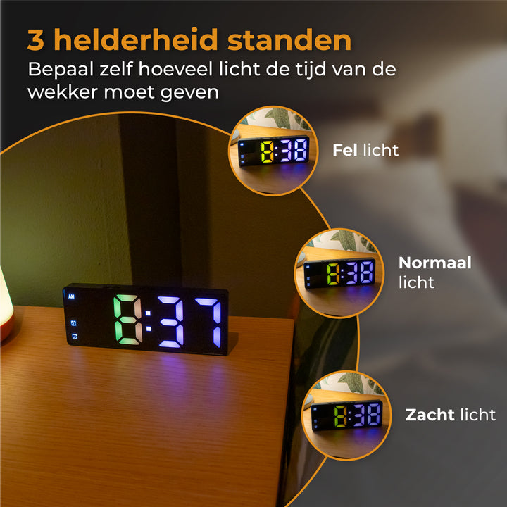 Digitale Wekker Kleur Display