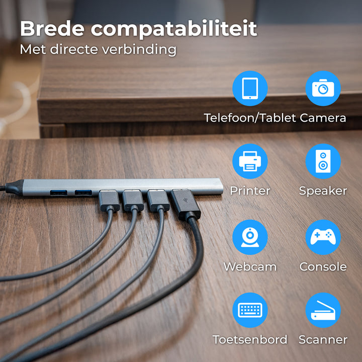 USB HUB 3.0 - 7 Poorten