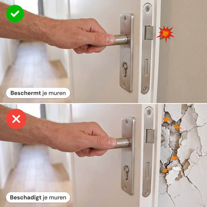 Deurstopper transparant