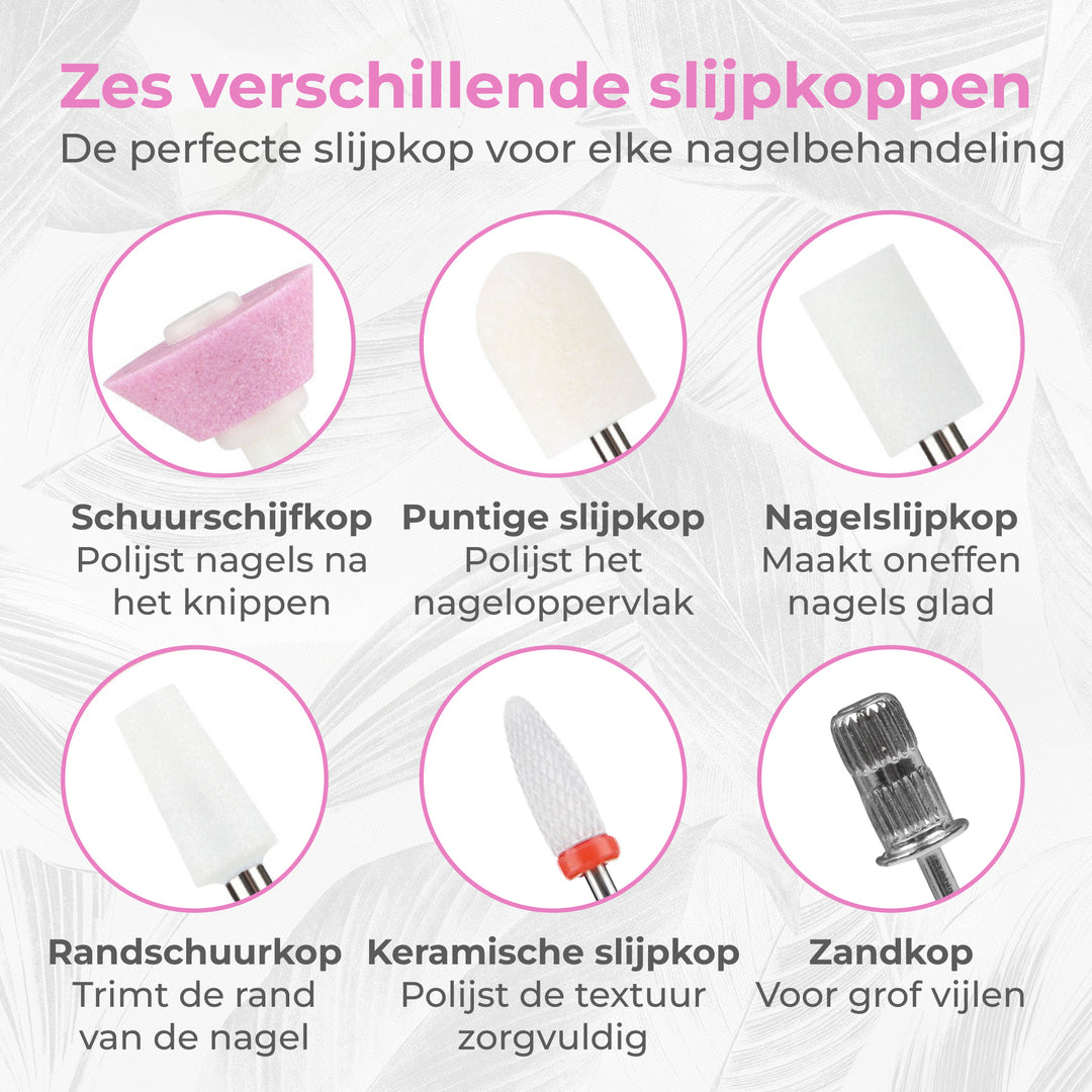 Electrische Nagelvijl Set