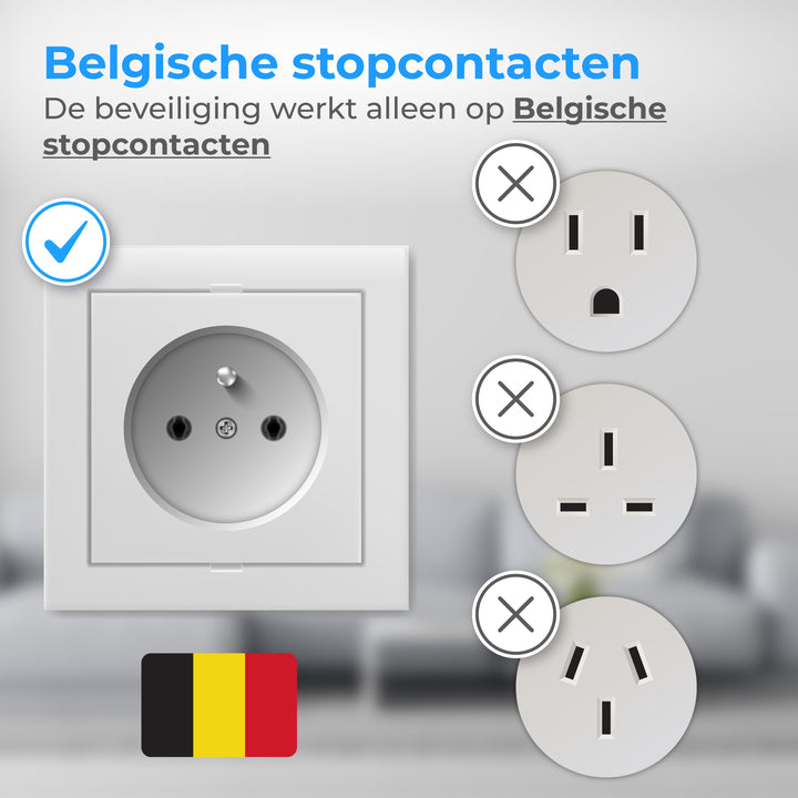 Stopcontactbeveiliging 24 Stuks - België
