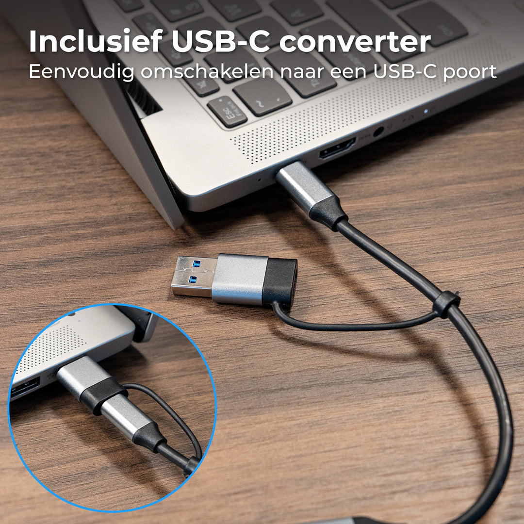 USB HUB 3.0 - 7 Poorten