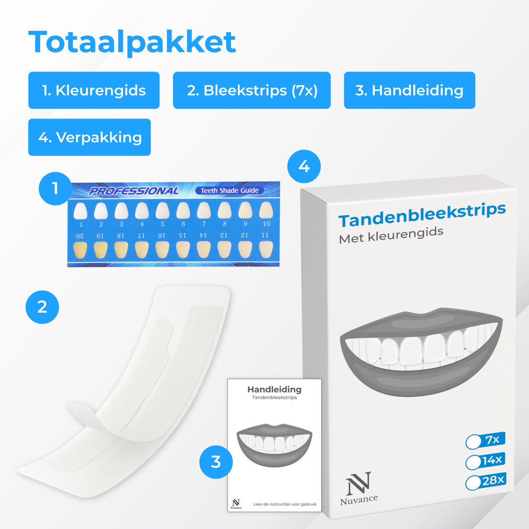 Teeth Whitening Strips - 28 Sets/ 56 Strips