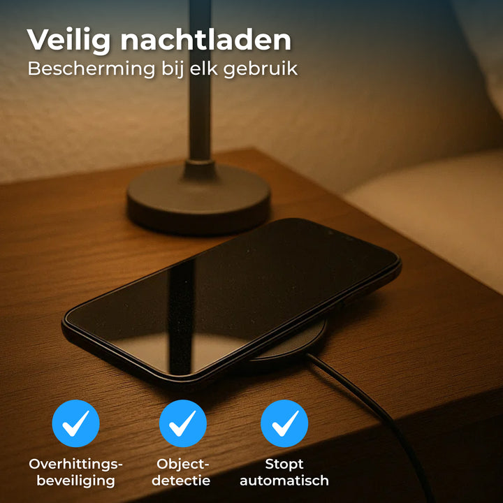 Draadloze Oplader 15W USB-A