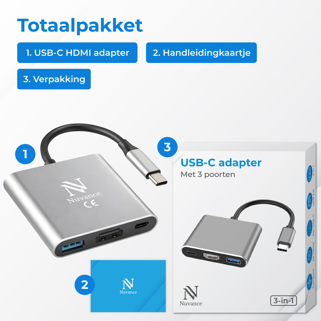 USB-C naar HDMI