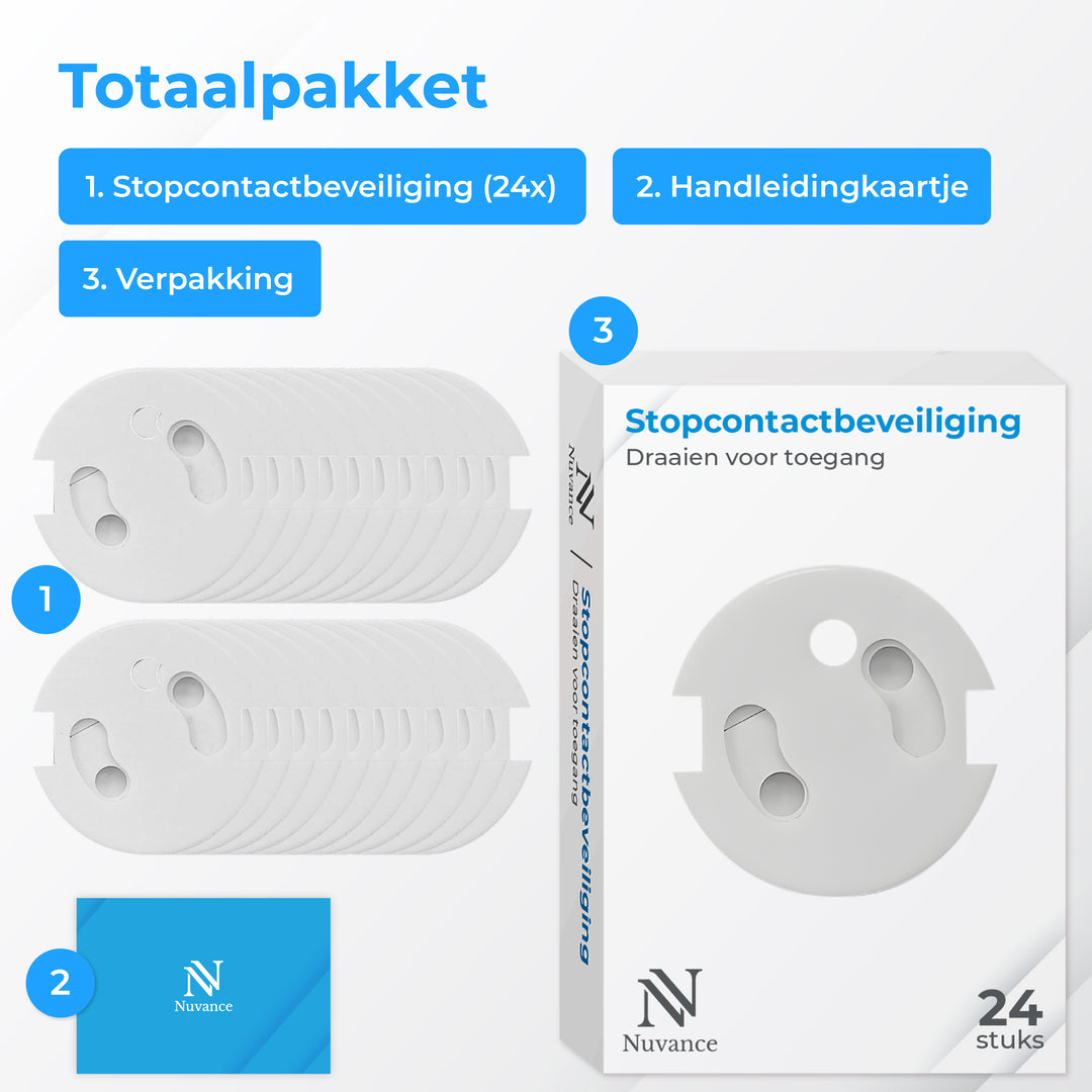 Stopcontactbeveiliging 24 Stuks - België