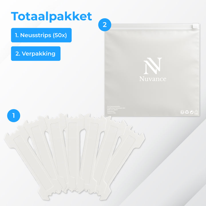 Neusstrips - 100 Stuks
