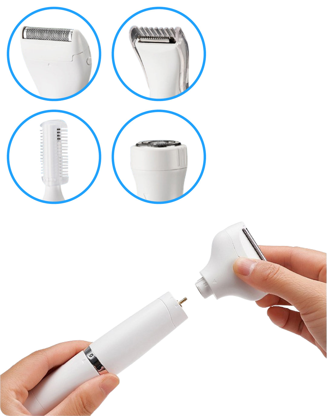 Ladyshave - 4 in 1